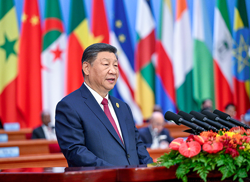 習(xí)近平出席中非合作論壇北京峰會(huì)開幕式并發(fā)表主旨講話「相關(guān)圖片」
